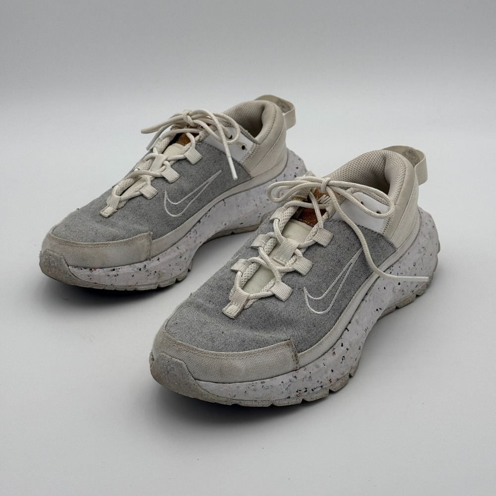 Nike Sneakers Womens 6.5 Crater Remixa White‎ Photon Dust Running DA1468-100